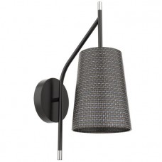 Απλίκα Τοίχου 1xE14 230V Μαύρη 955THERA1W/BL